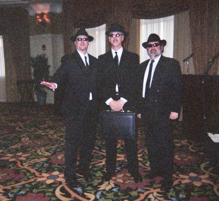 Yes...we do resemble the Blues Brothers!
