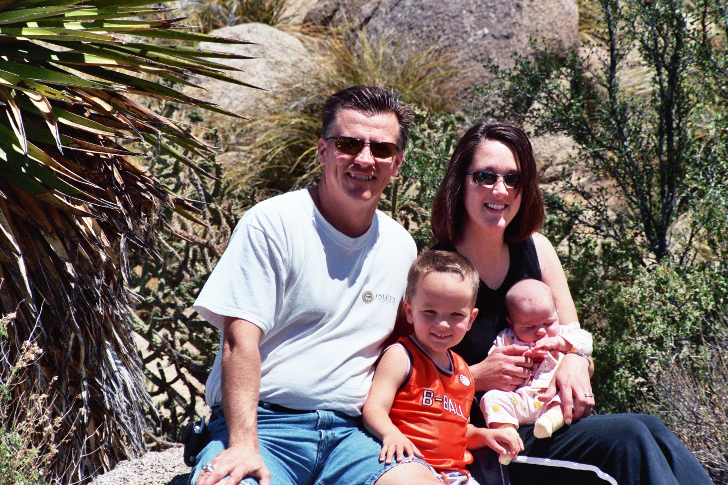 The Moyer Family in Albequerque
