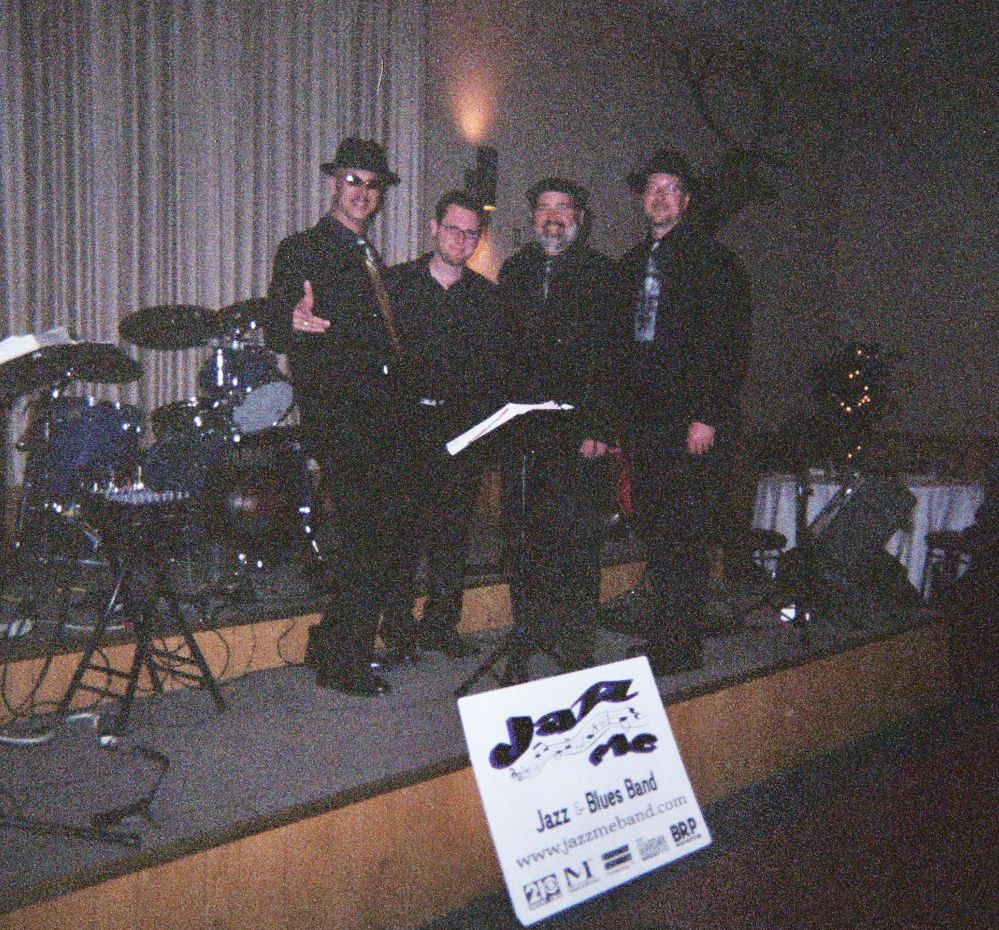 Playing at the W.S. Elks Club with Billy Wray III on the drums...
