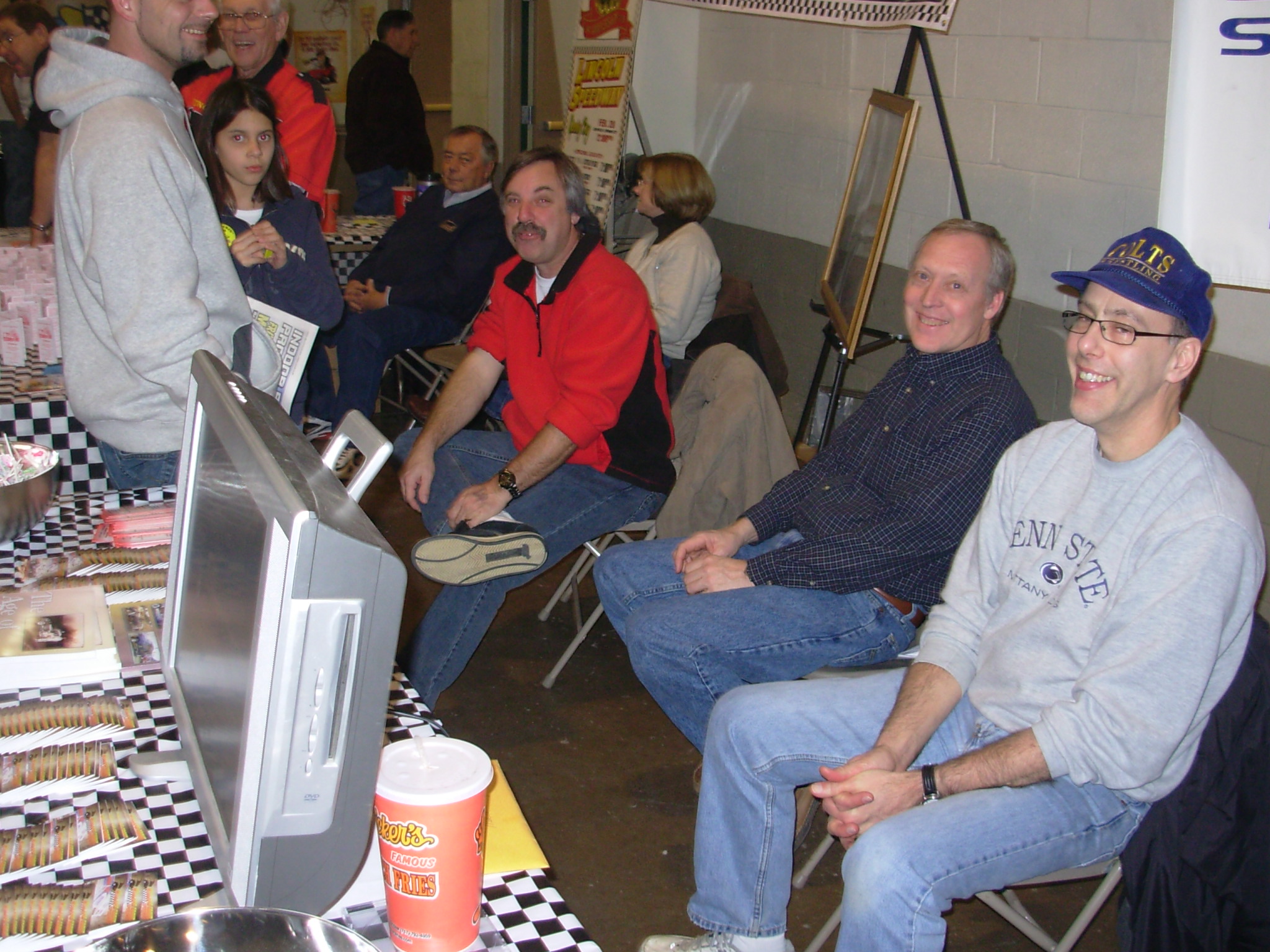 The Williams Grove and Lincoln gang have fun at the show...
