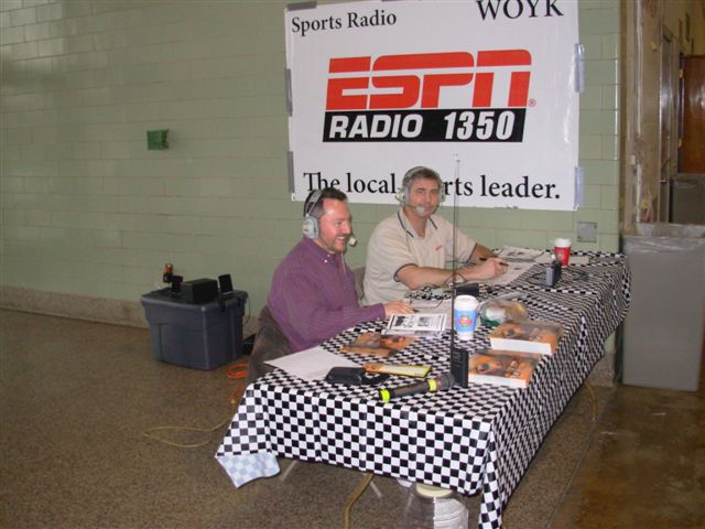 ESPN Radio1350 broadcasting live from the 2007 show Saturday morning
