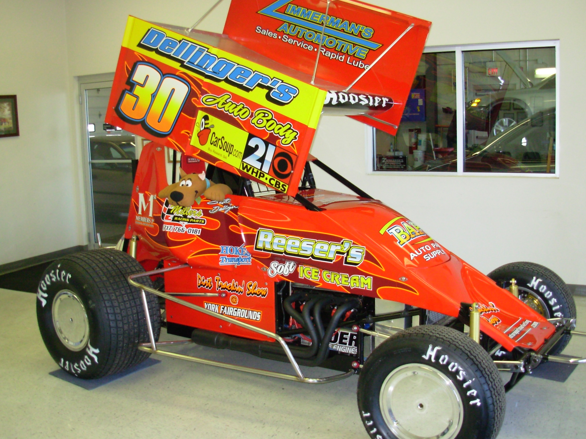 Scott Dellinger's Super Sportsman
...on display at Zimmerman's Automotive
