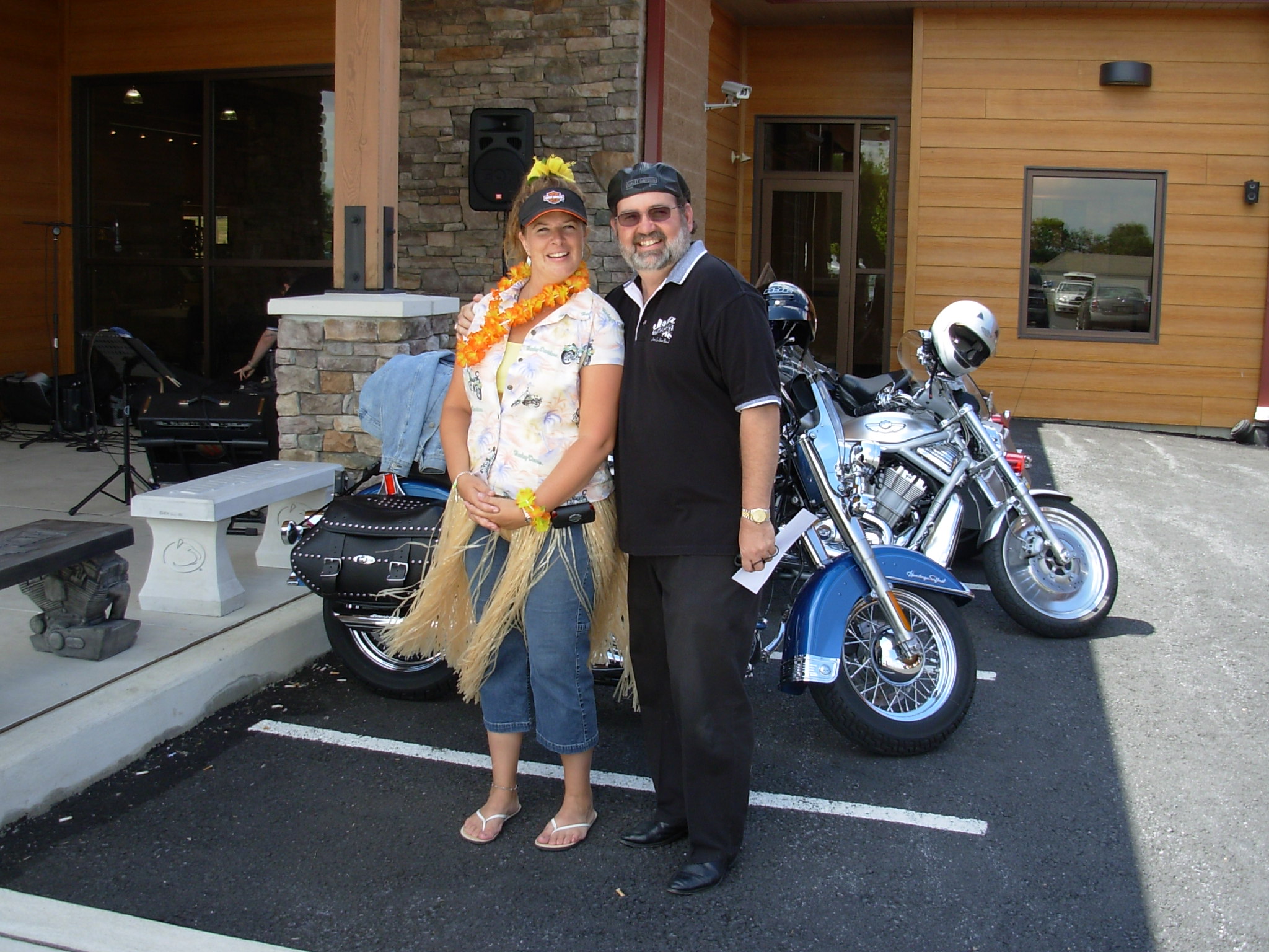 Cathy Delp is "skirting" around at Appalachian H-D
