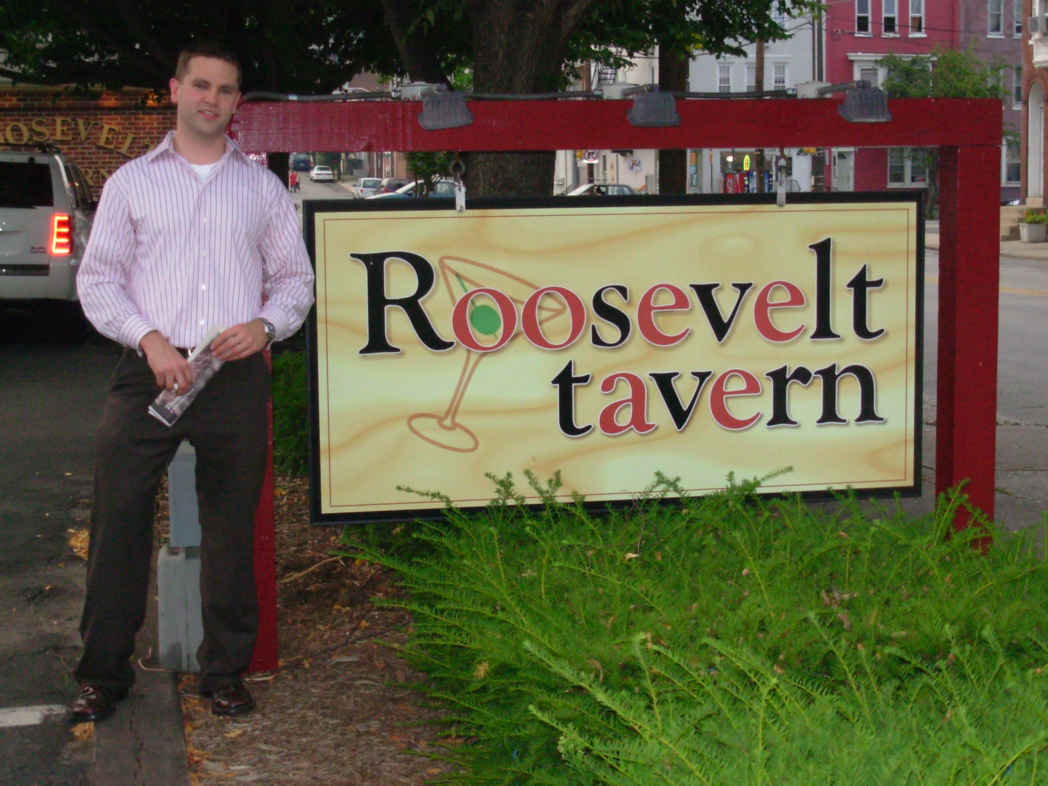 Corey Schimmel helps run his family owned Roosevelt in York
