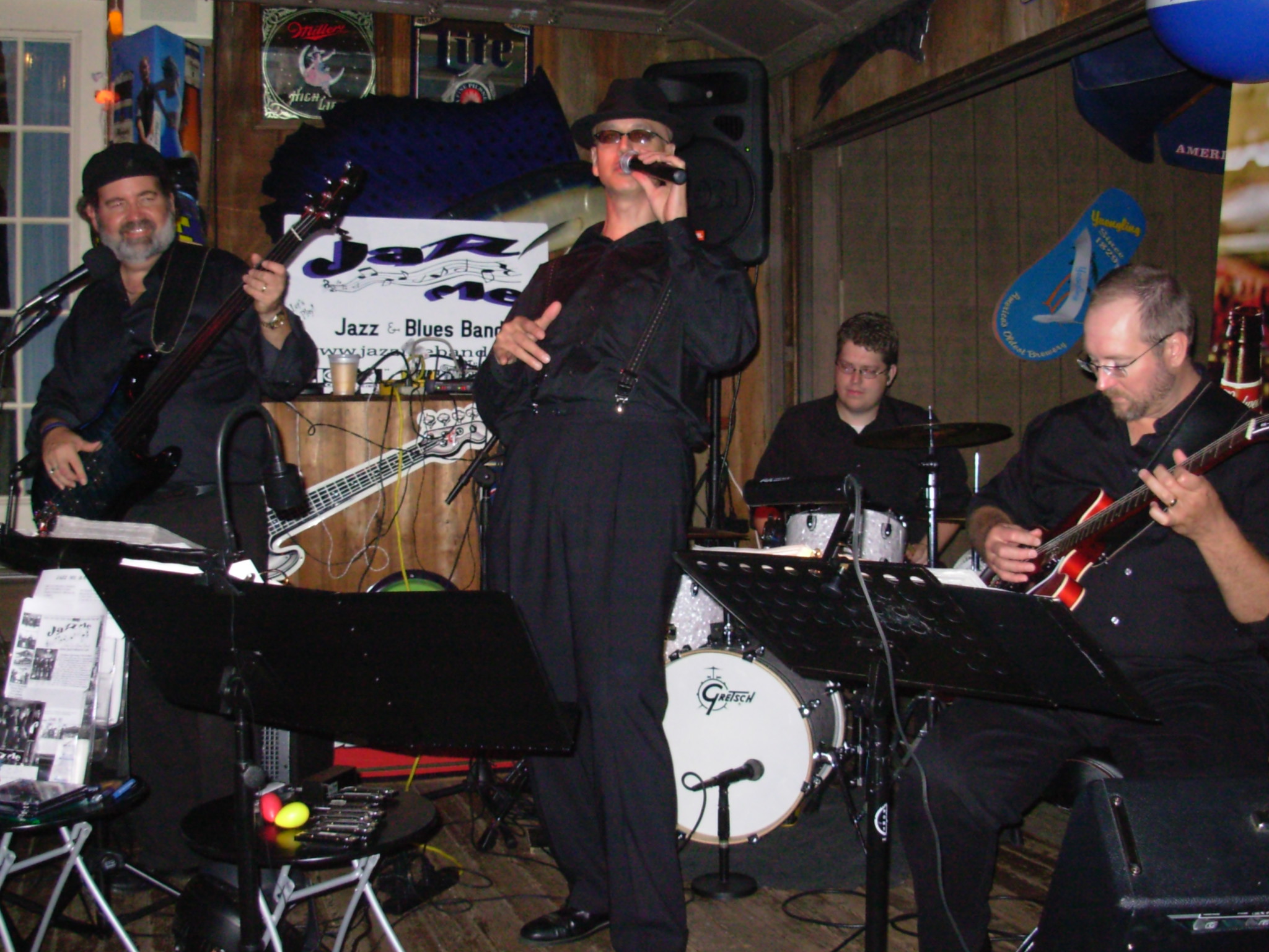 Playing at the Carsonville Hotel Sept 2007
