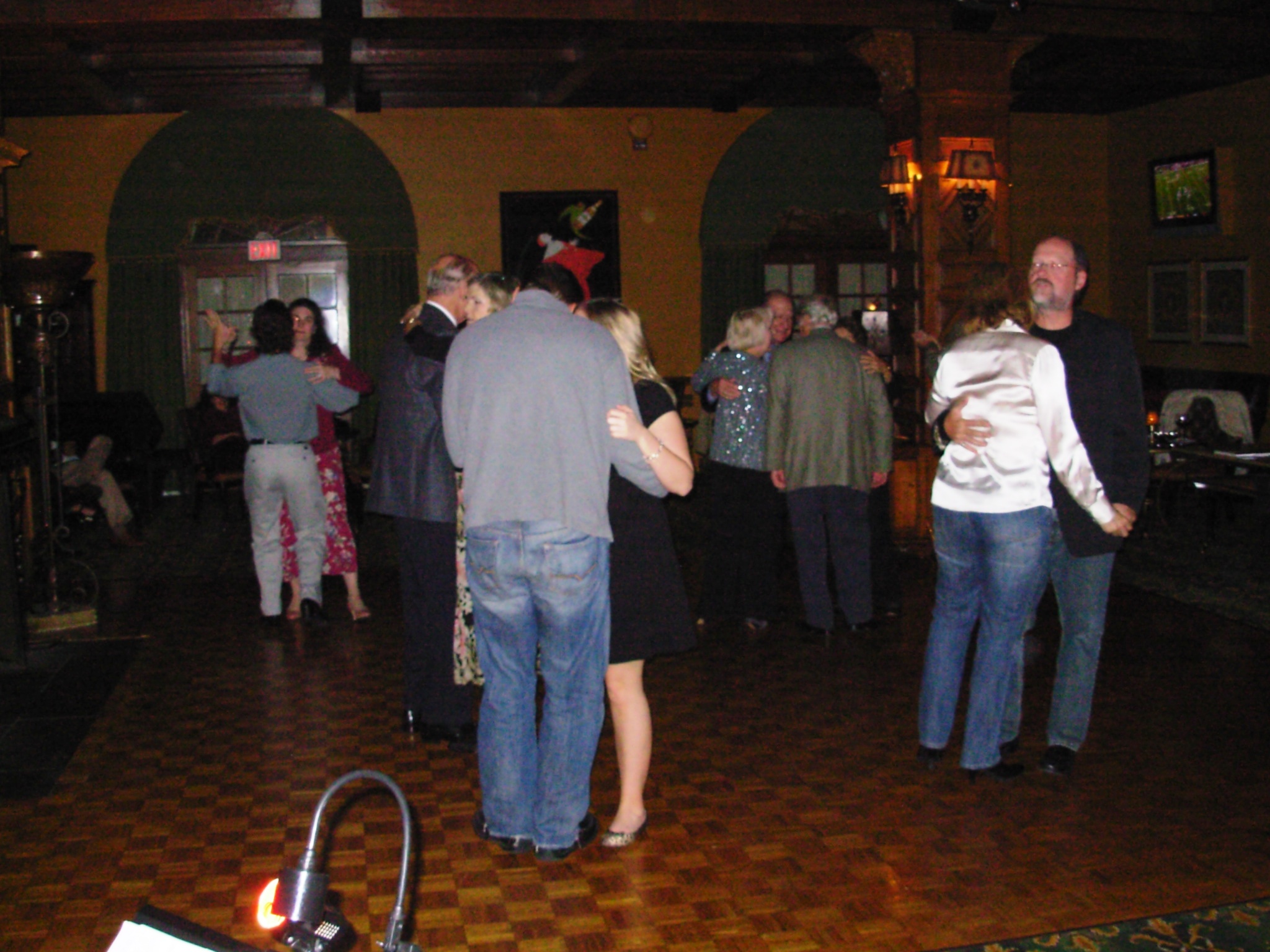 Dancing at the Iberian Lounge in Hershey
