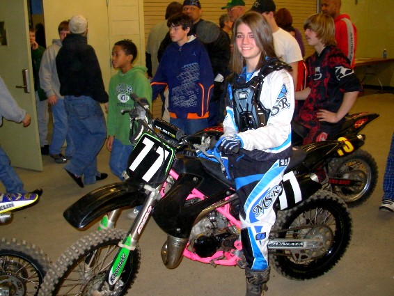 Even the racers are cute at Motorama...

