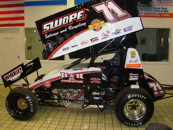 The Swopes #71 sprinter for 2008
