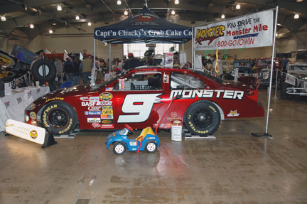 Monster Mile Display
A retired Kasey Kahne car made it's debut at the show this year...
