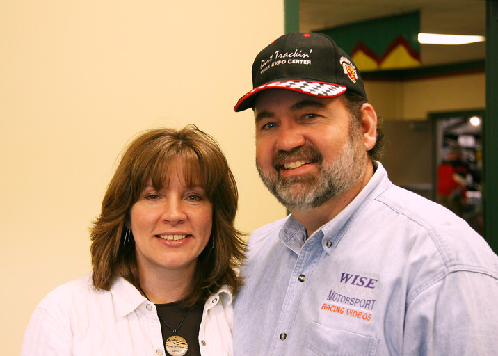 Your host and hostess for the Dirt Trackin' Show...
Pam & Kirk Wise of Wise Motorsport Marketing
