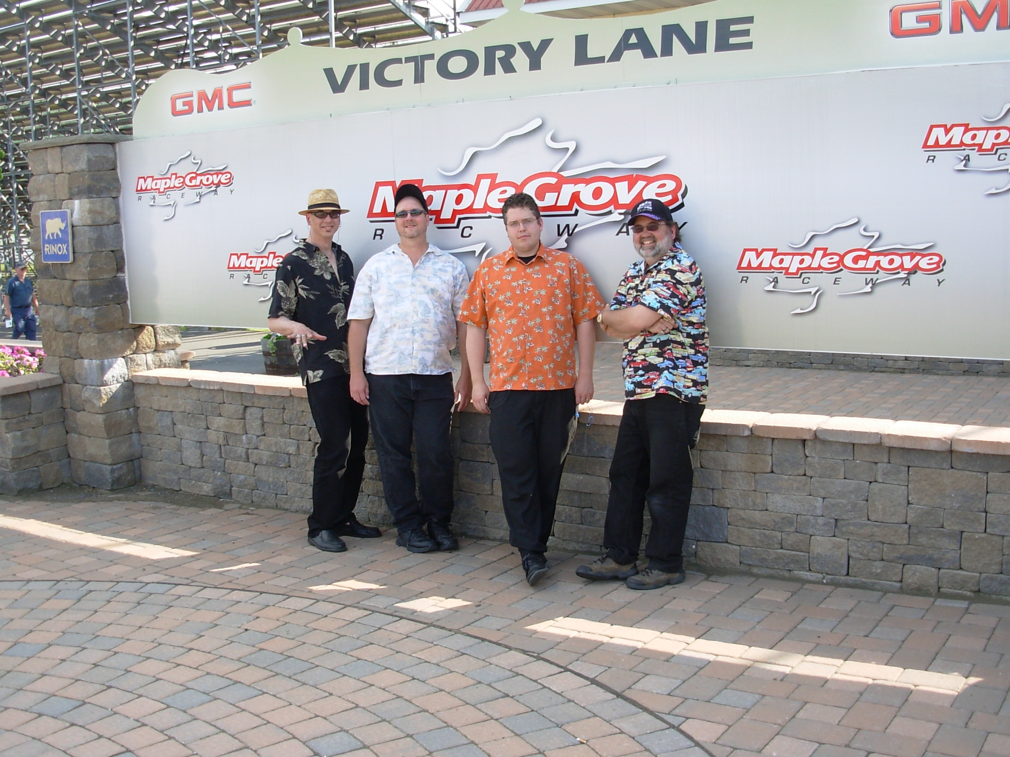 the Band at Maple Grove Raceway....
now contracted at the opening band for the SummerNationals in August
