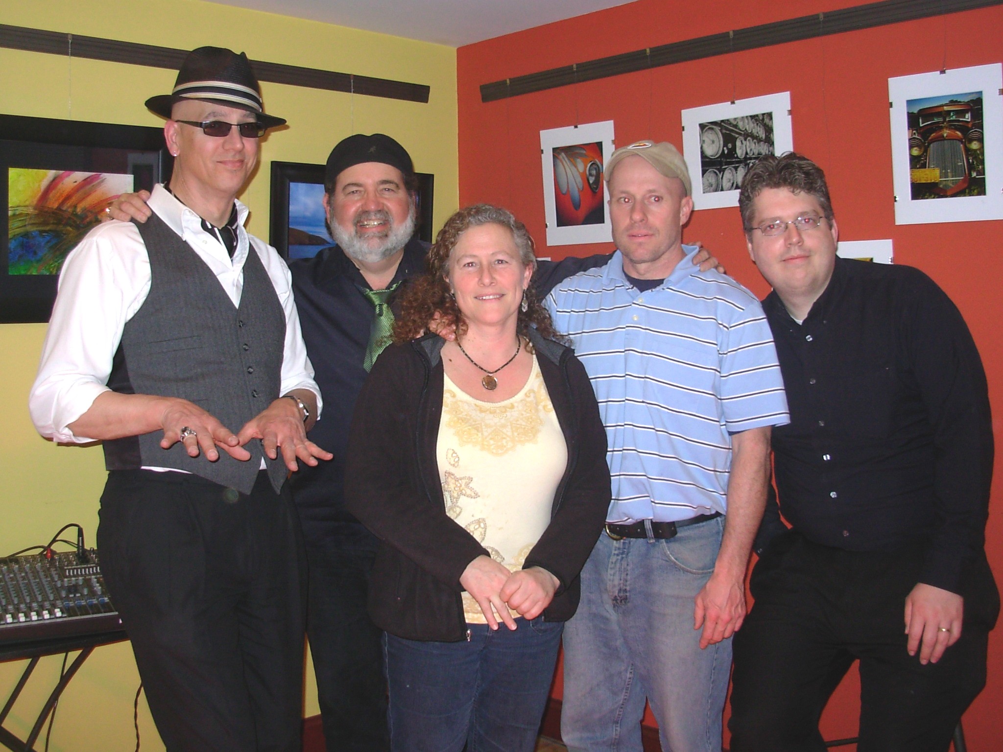 Trio with owners from Zeek's in Dillsburg
