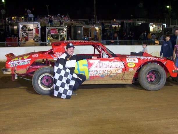 Gary Johnston Feature win
Octobe winner circle in October at the Springs
