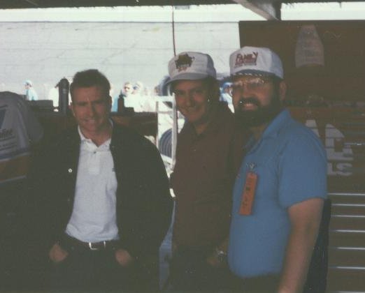 Mark Martin, Kenny Shraeder and the Wise Guy at Dover
