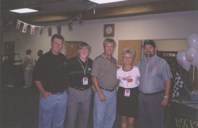 Sterling Marlin in Chambersburg
Jim & Kathy Bowen of J & K played host during an event in Chambersburg
