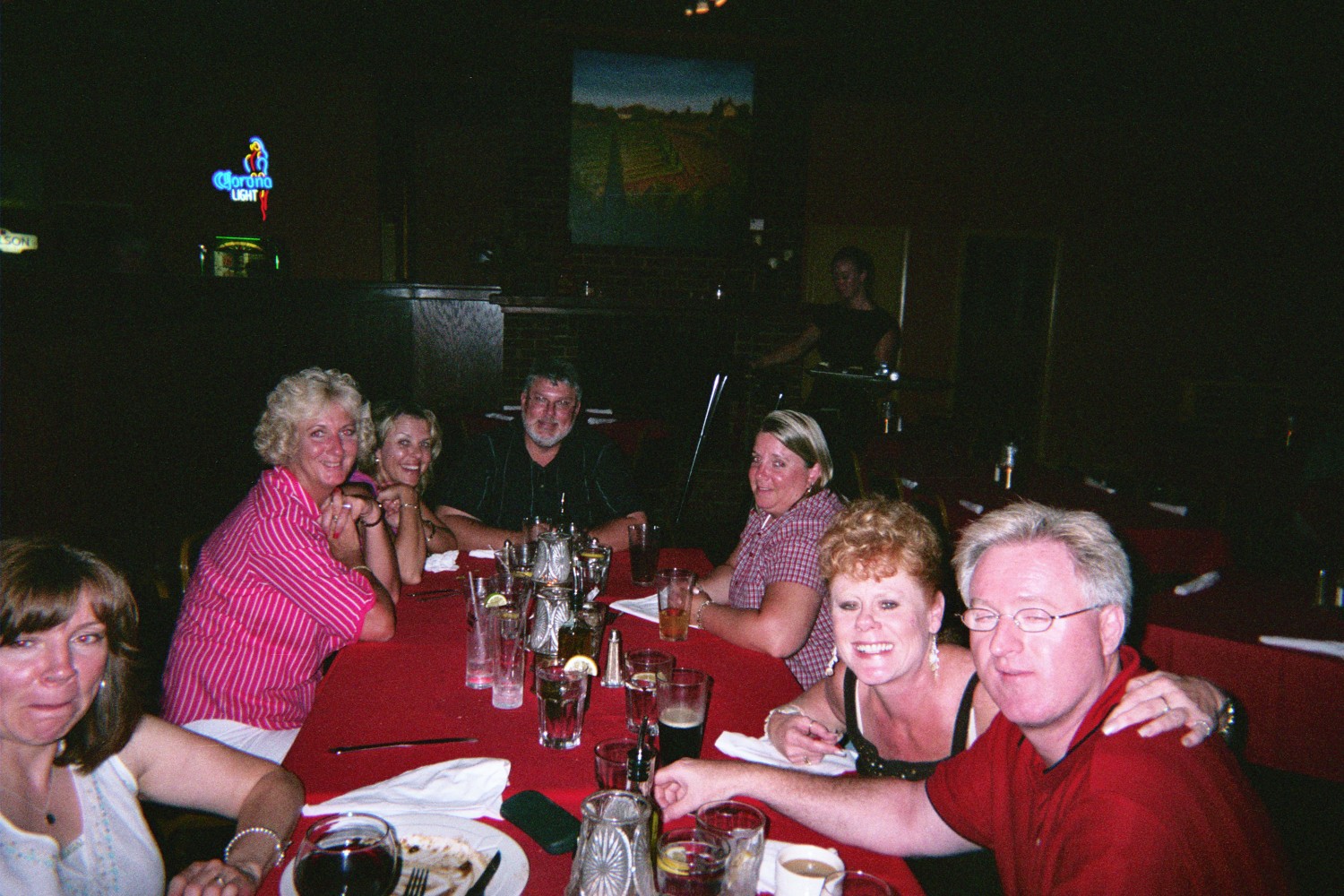Fans feasting and enjoying the sounds at Scott's in New Cumberland
