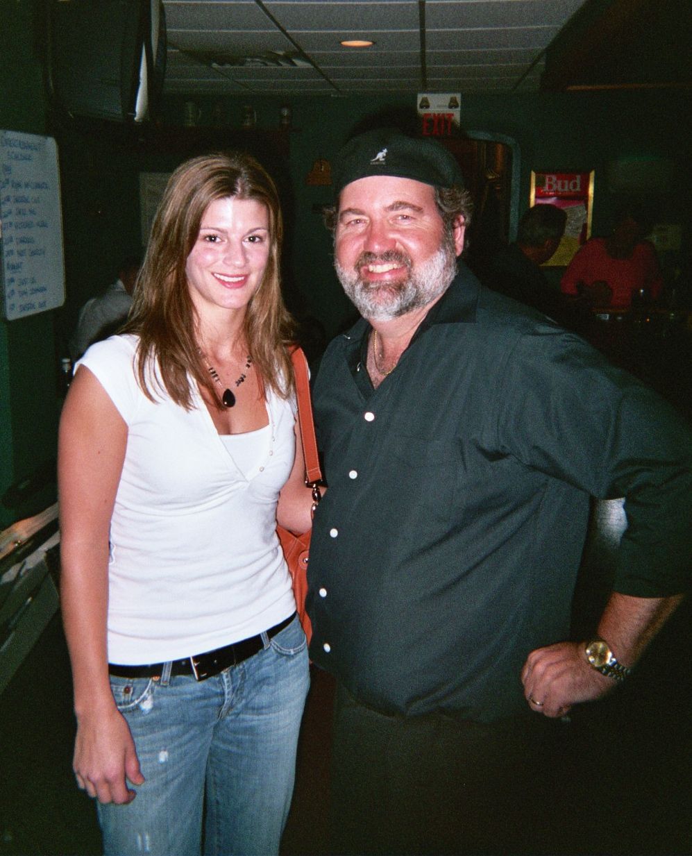 Miranda enjoyed listening all night at Morgan's Place
We love fans like her...who truly get into the groove...
