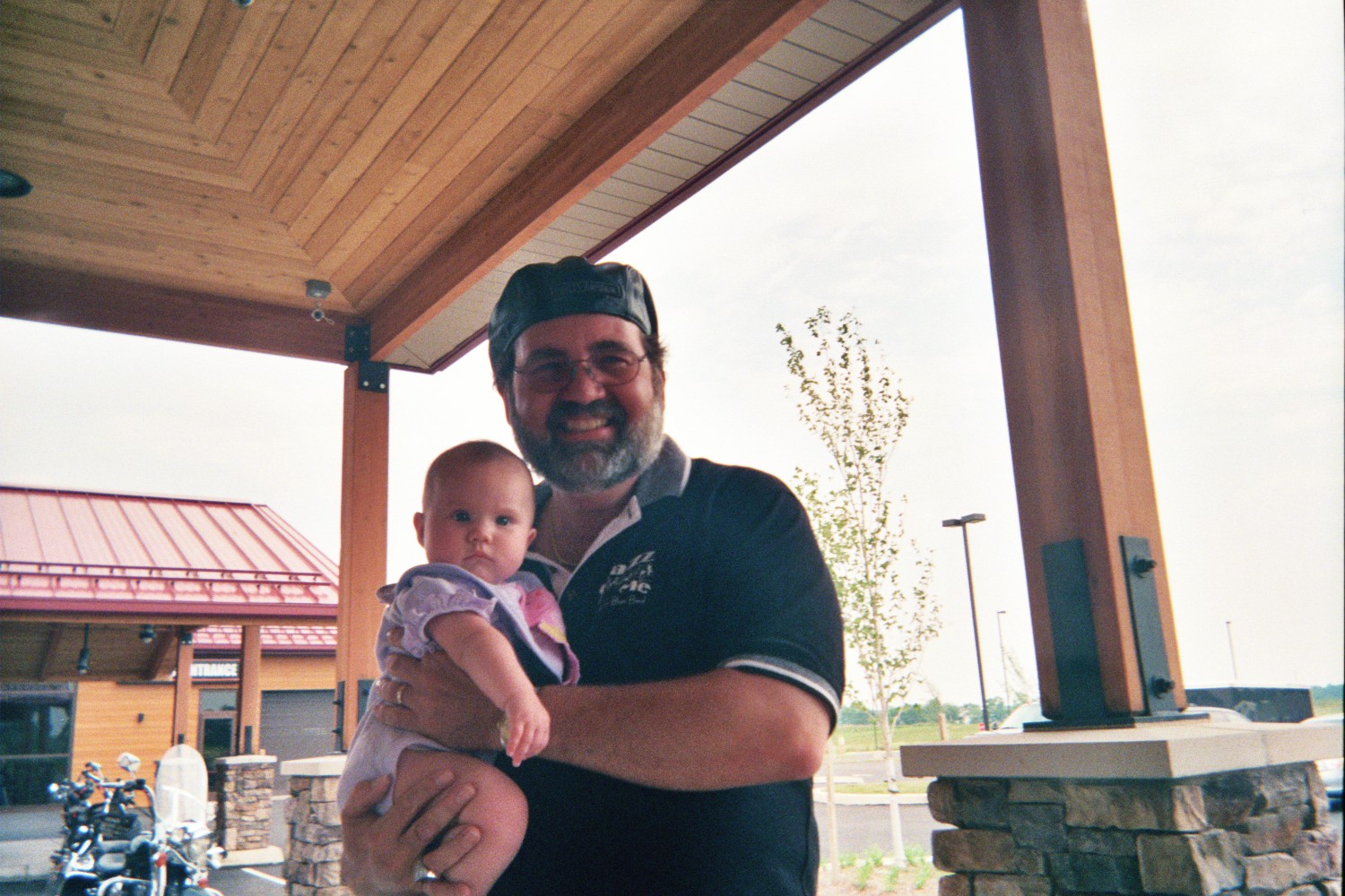 the Wise Guy with his God-daughter Samantha "Peanut" Smith
even a 6month old likes jazz and blues...

