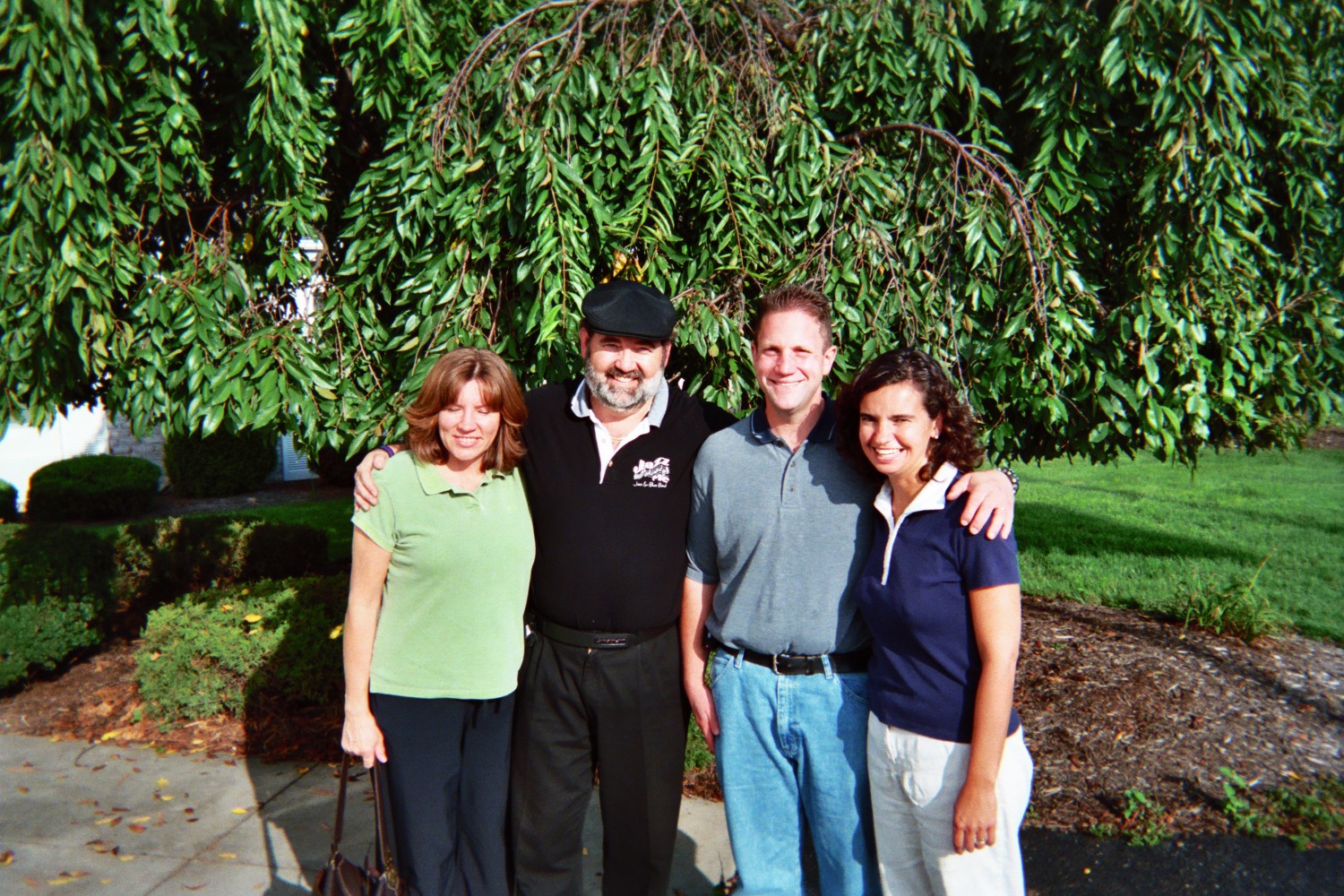 The Cyphers  with Kirk an his wife...
after a Country Meadows appearance
