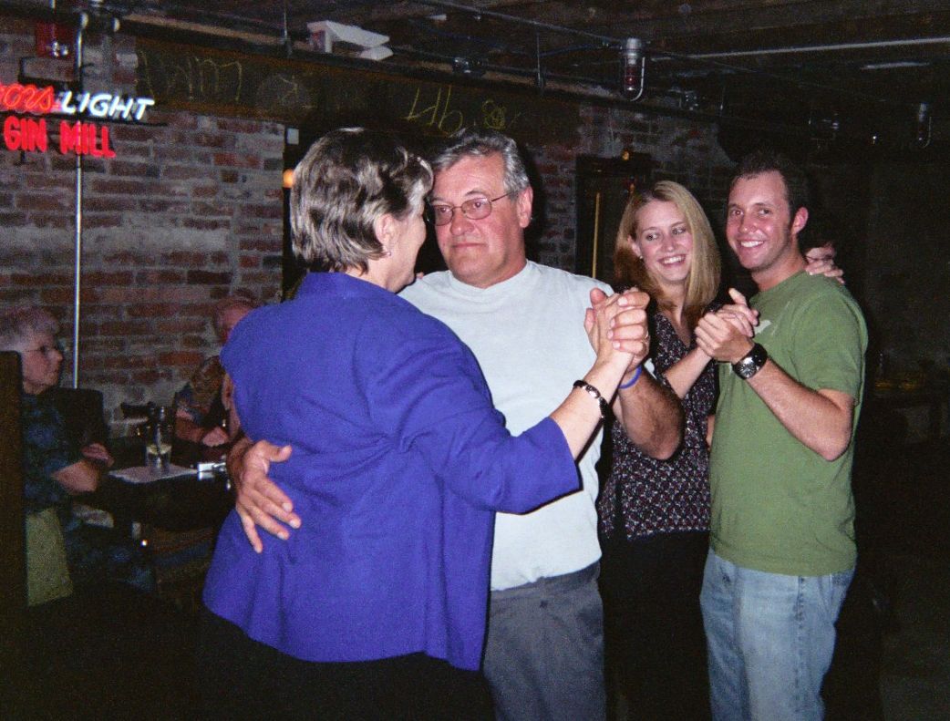 The family that dances together ...stays together...
