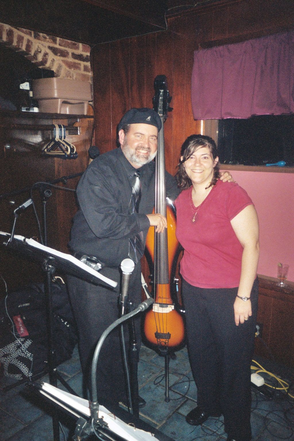 Rustic Tavern owner Penny Petsinis and the Wise Guy
