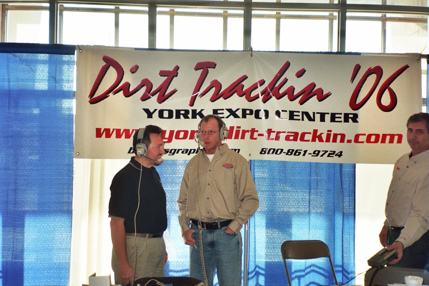 Greg Hodnett being interviewed by ESPN AM-1350
