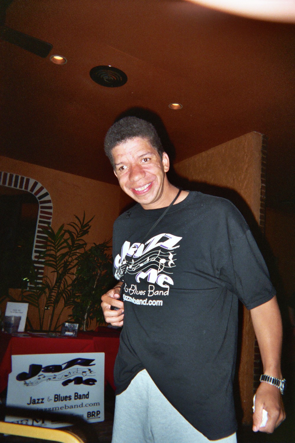 Fans like to wear our shirts to the shows...
