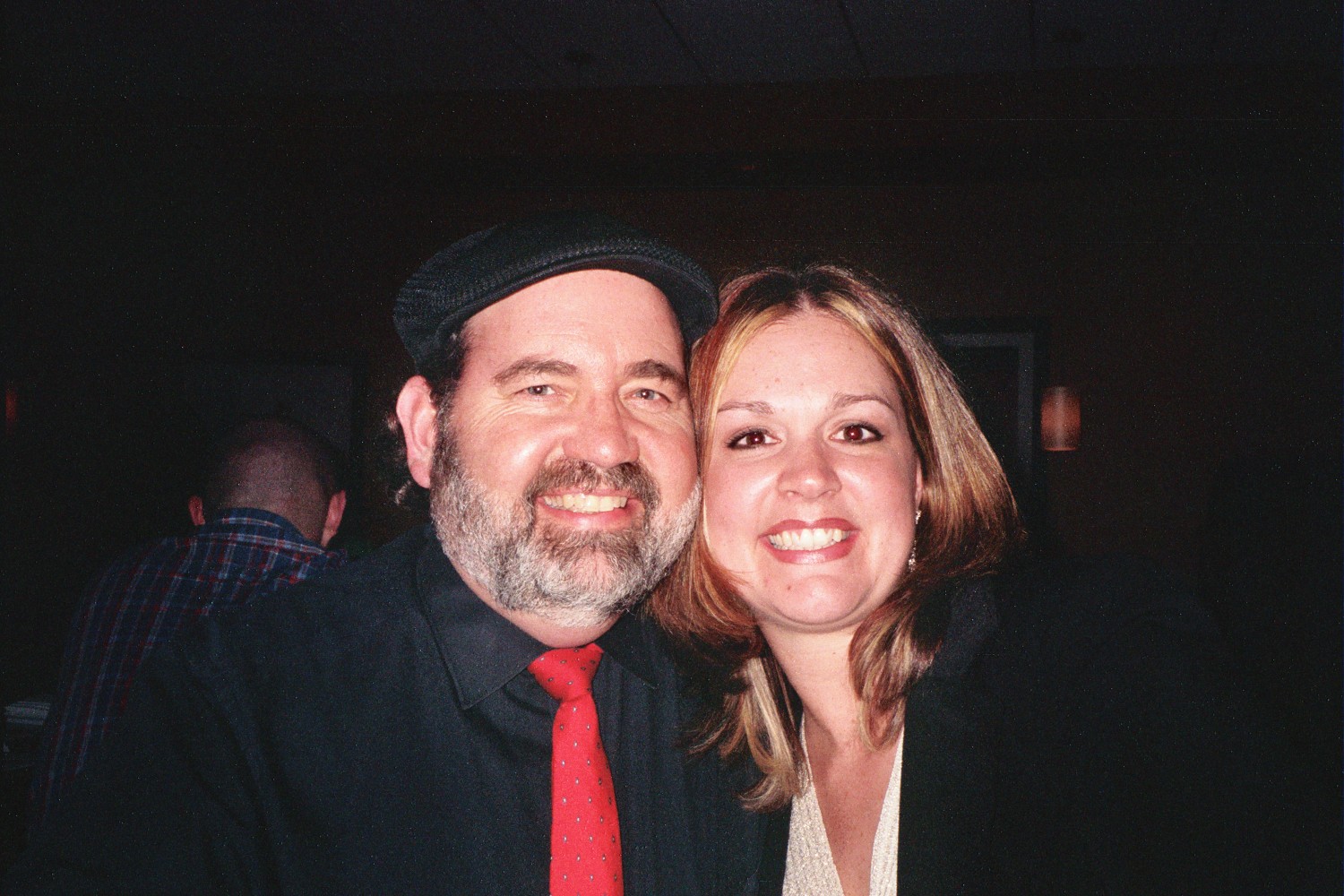 Jaime of C&J Catering is a big fan of the band...
...and we're fans of her and her food!
