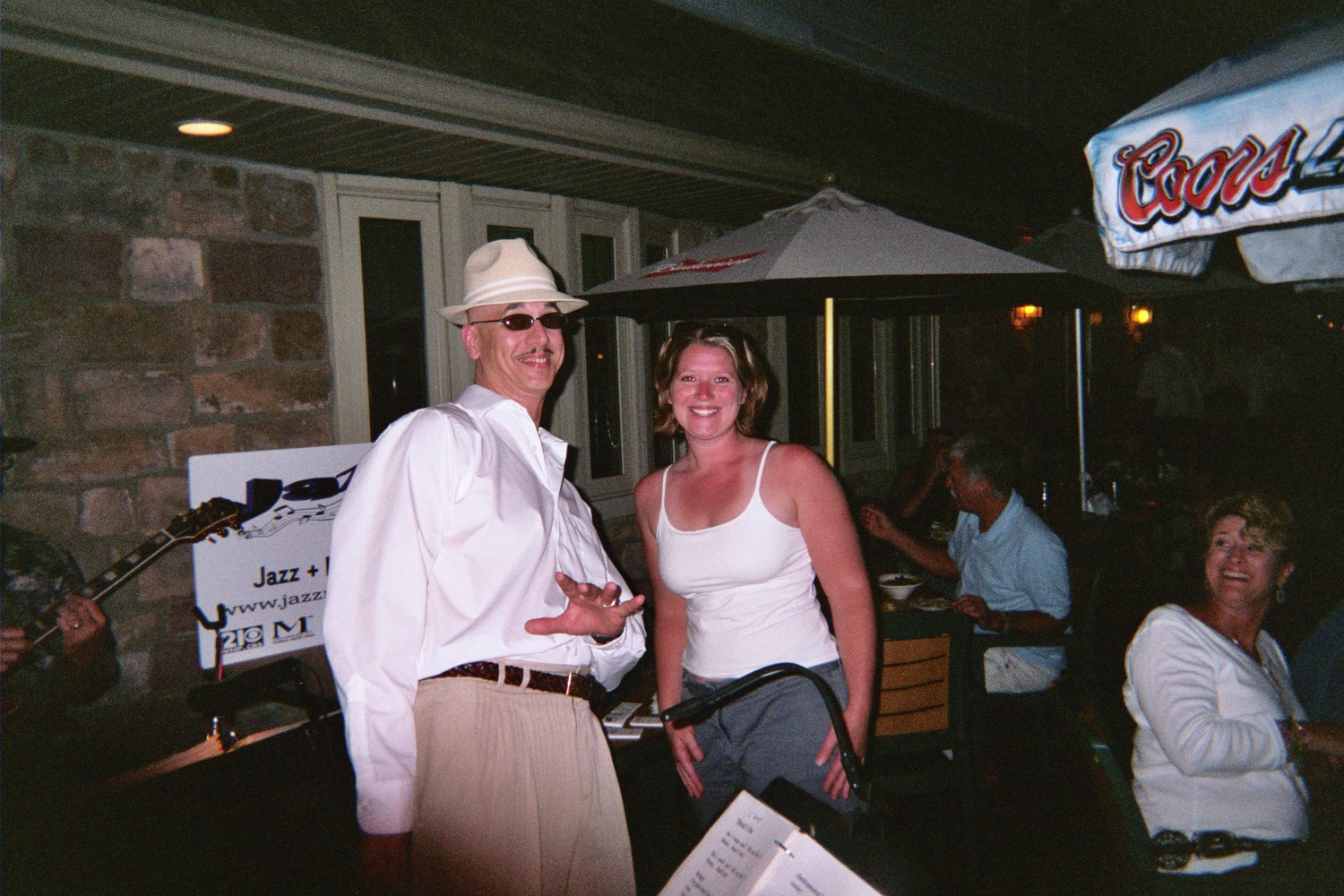 Photographer for the evening ..Lauren.. with Mitch at Morgan's Place
