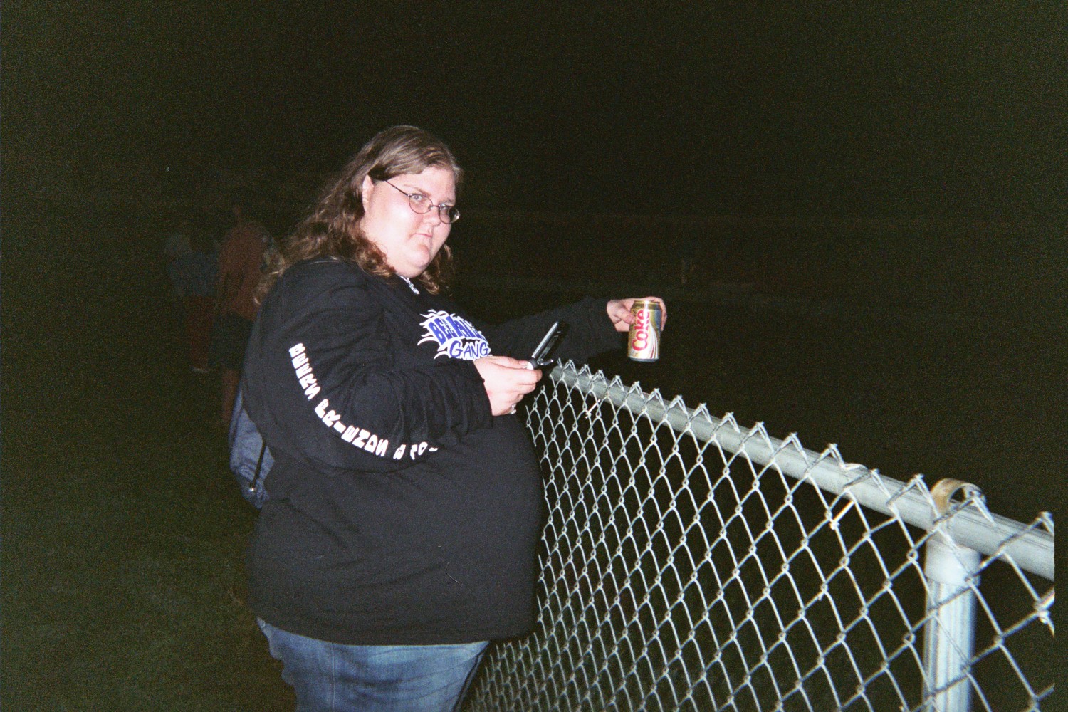 Janelle...no phone calls while the race is going on!!!
