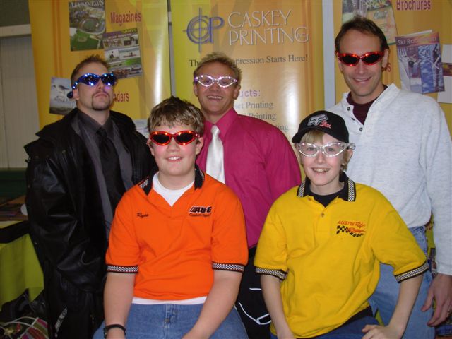Rife's Racing & PWE wrestlers having some fun....
