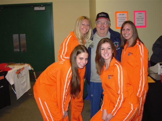 York County Racing Club president Paul Miller...enjoying Dirt Trackin' 2007
