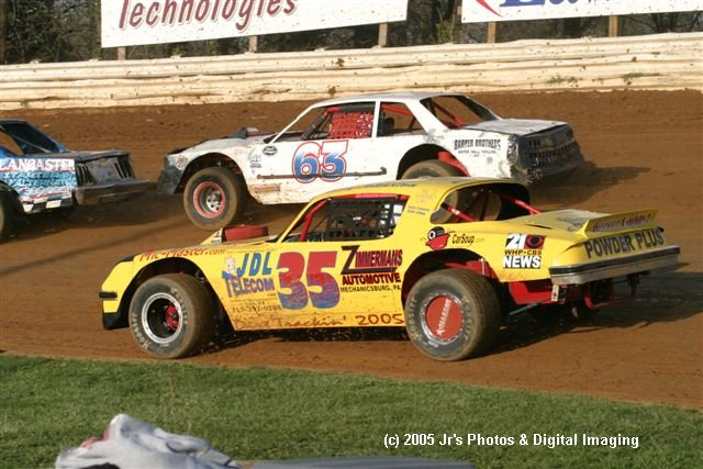 #35 in traffic
Gary Johnston in turns1&2 at the Springs
