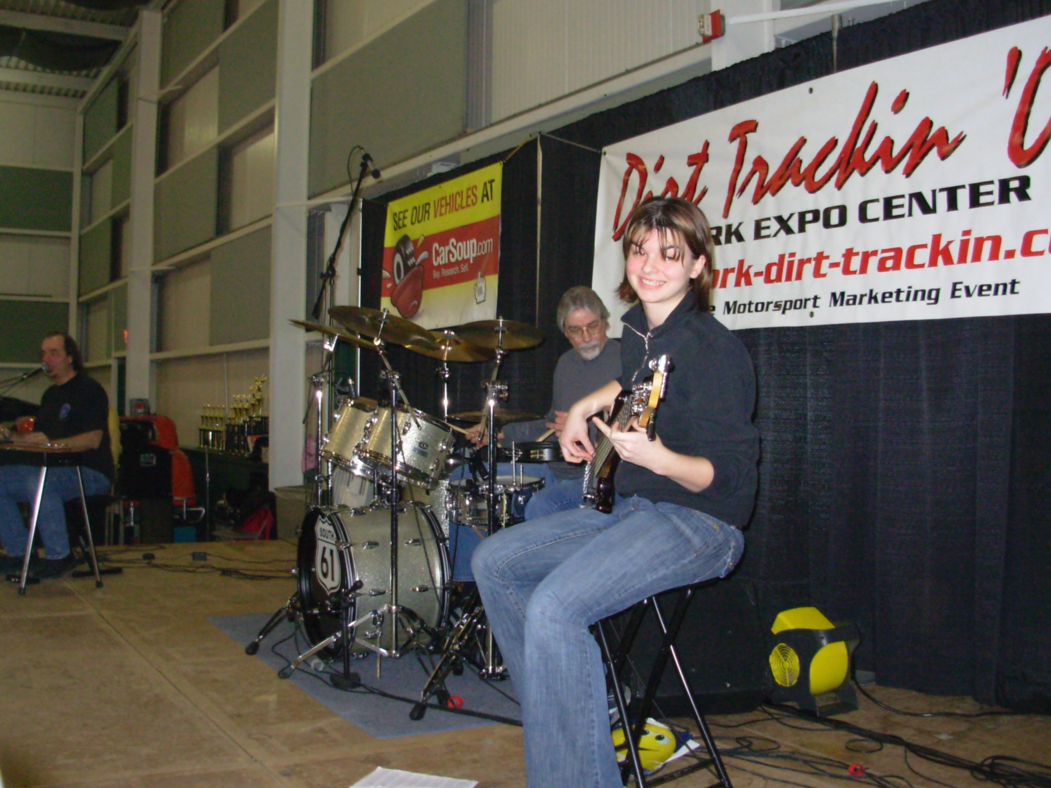 Kate from 16 South booms on the bass...
