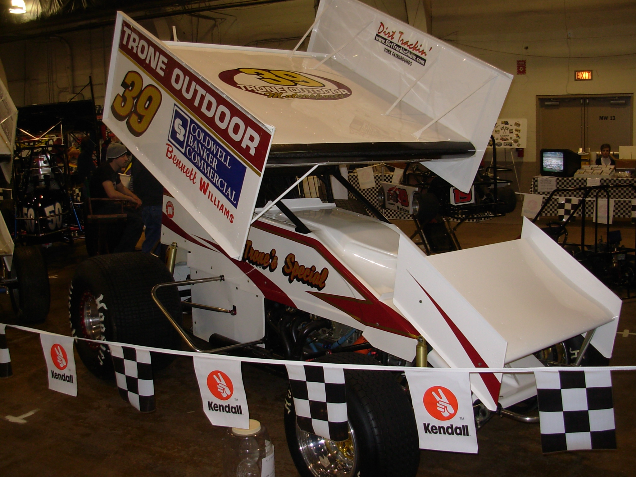 Tim Glatfelter's Trone sprint car
