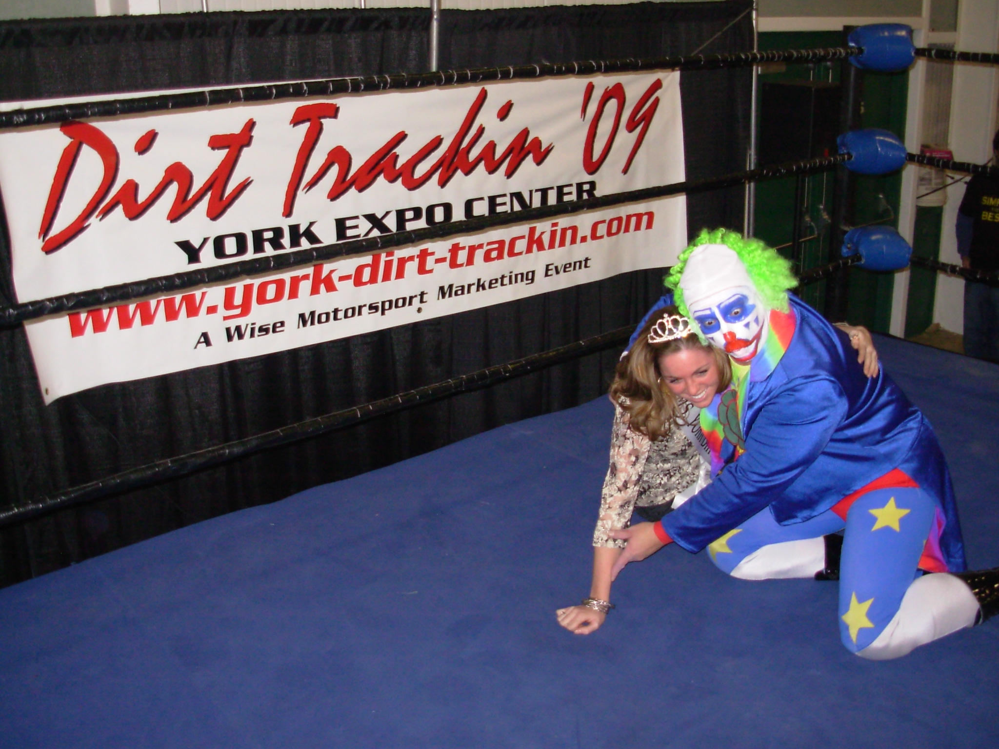 Doink...let Ms. Dirt Trackin' alone!!!
