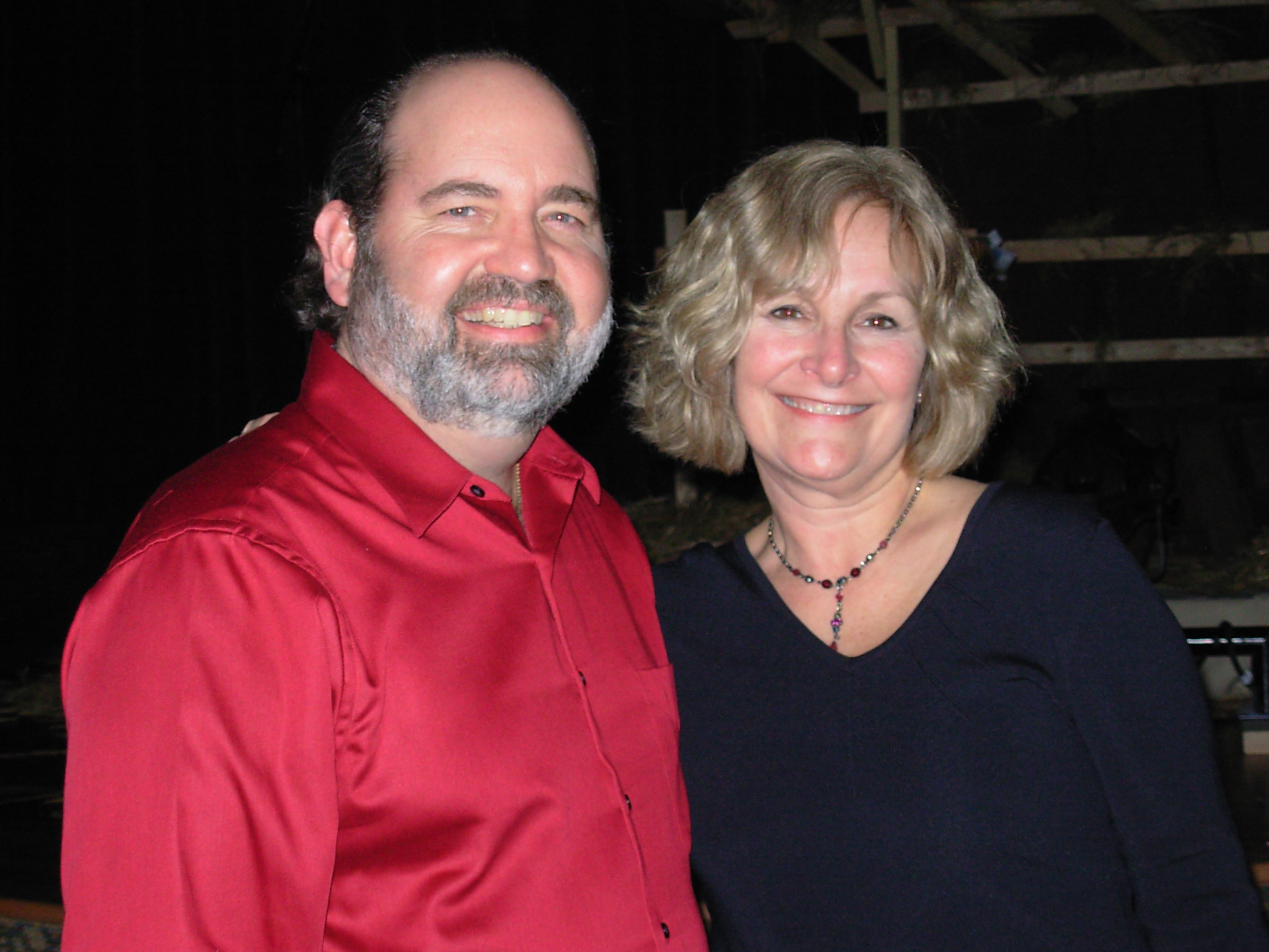 Cathy & the kid....
