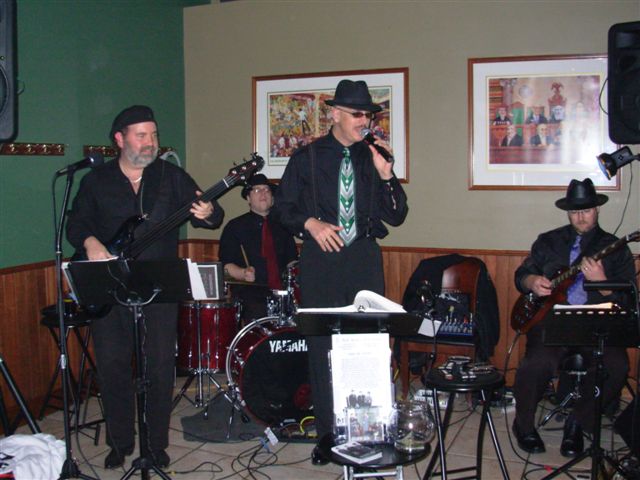The band jammin' at Stock's on Second in Harrisburg
