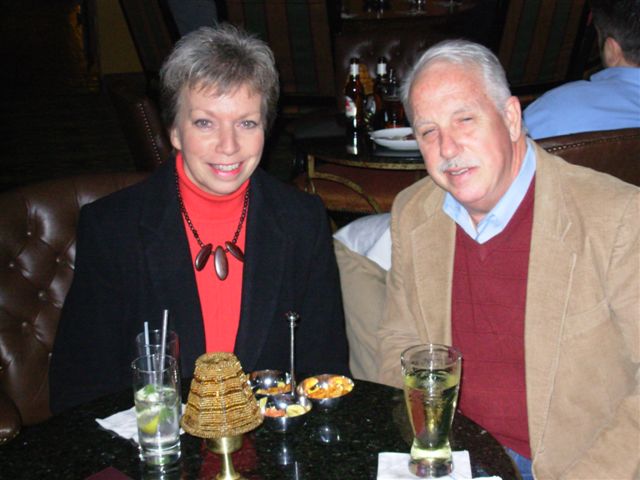 Loyal fans like this couple are hard to find...
Emily is definitely the cuter of the two!
