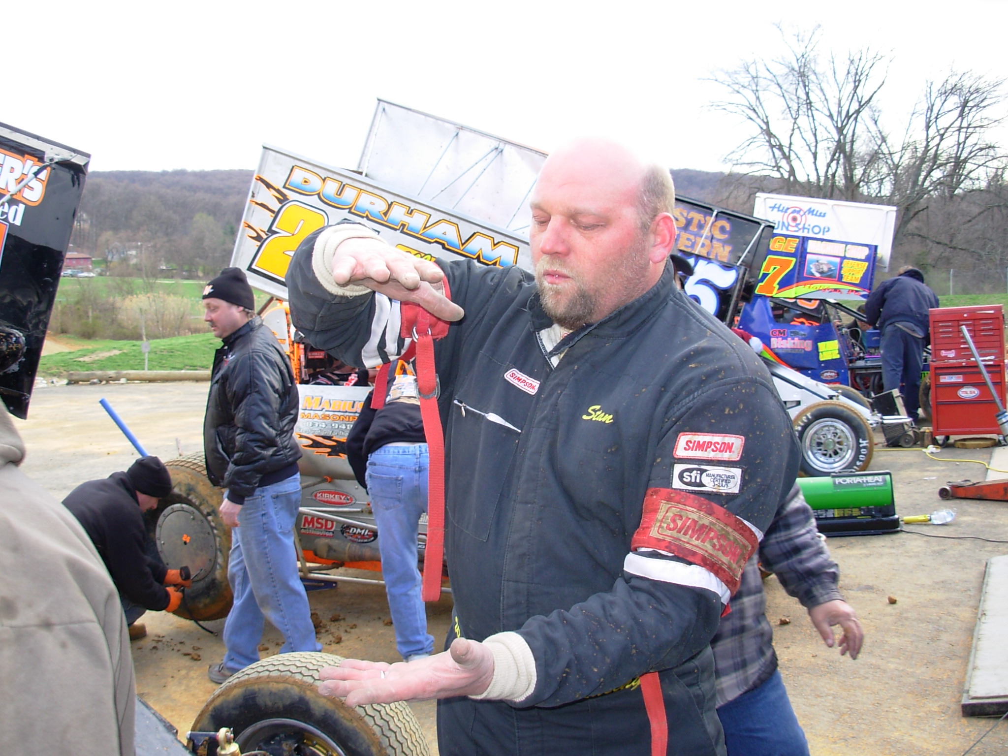Stan Wanner at Lincoln
...the lip is this high!
