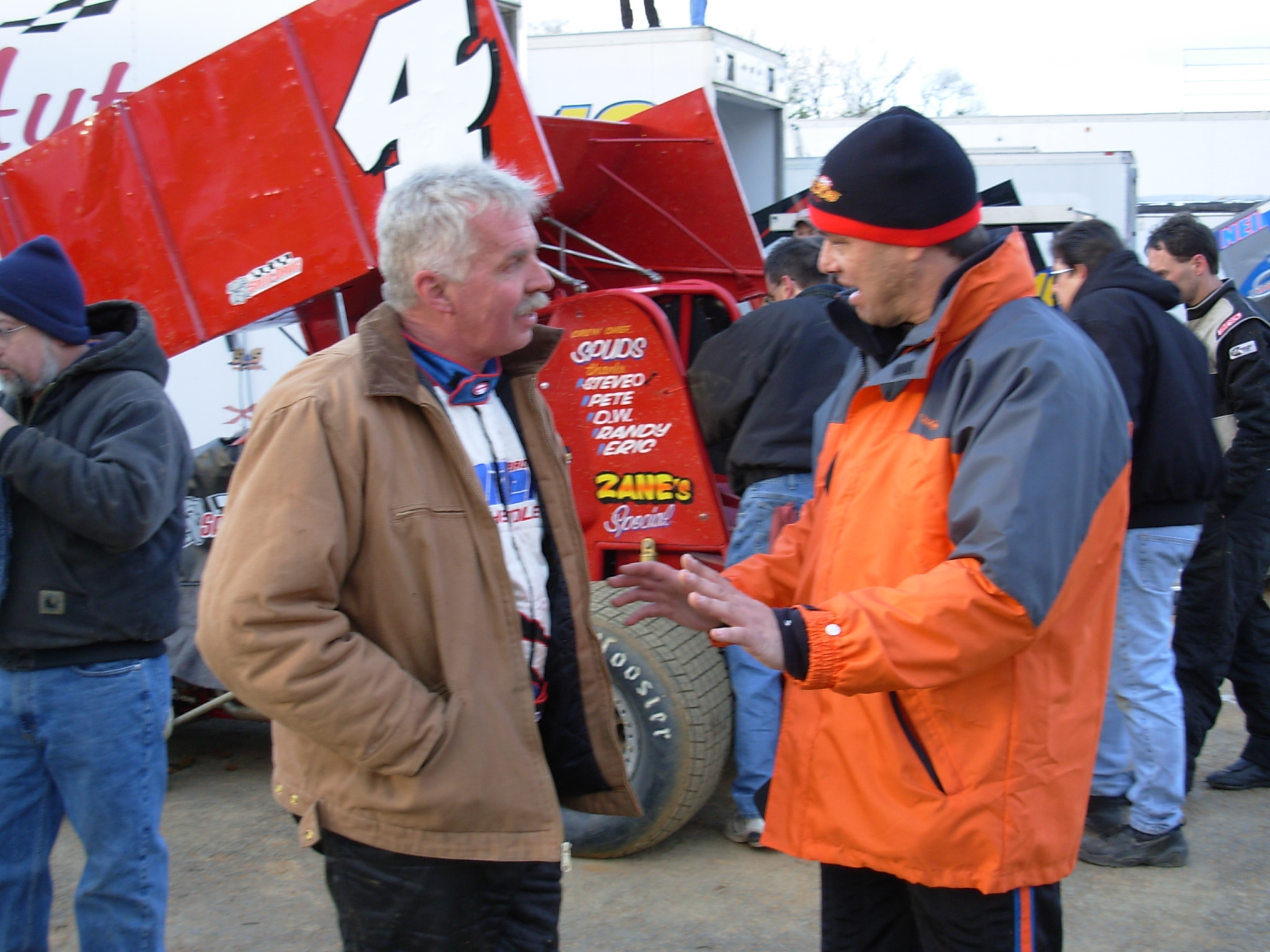 Fred Rahmer and Lance Deweese discussing strategey at Lincoln...
Fred won!
