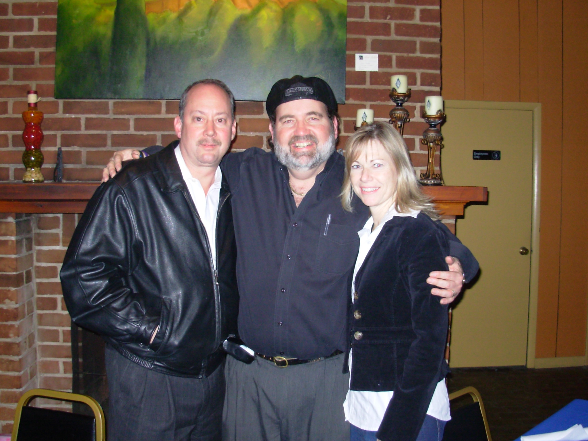 Scott from the Lancaster Country Club & his wife Cheryl  join the Wise Guy at Scott's
