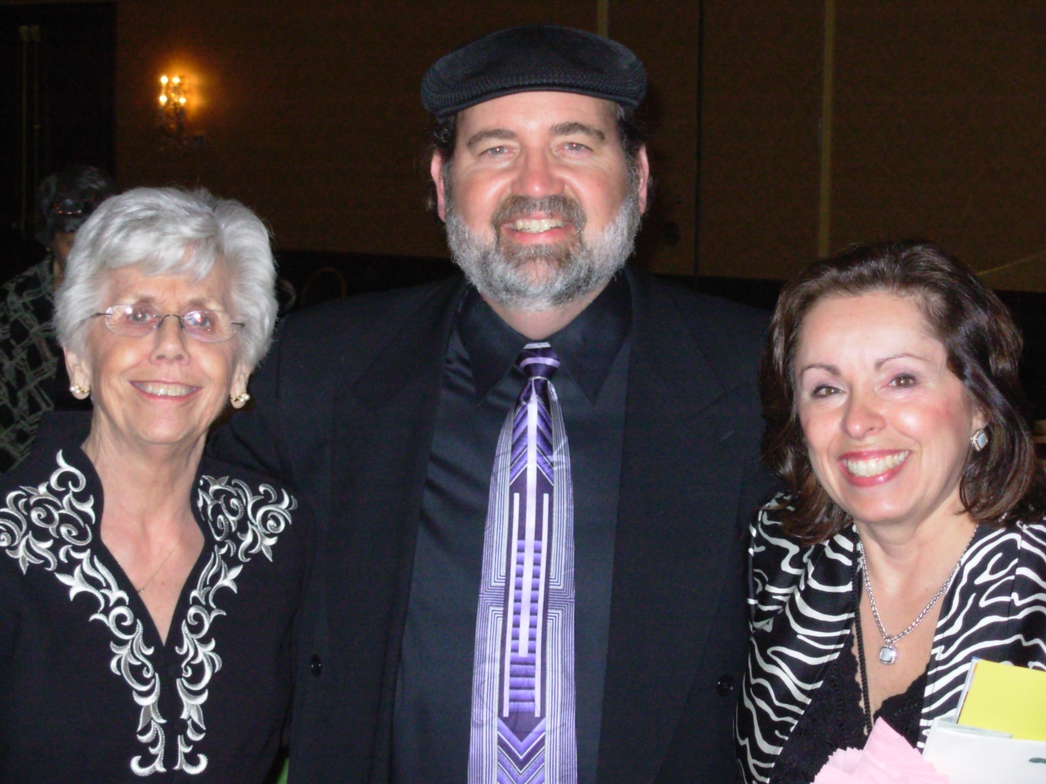 Classy ladies from the Woman's Federation at the Hilton witht he Wise Guy
May 2007
