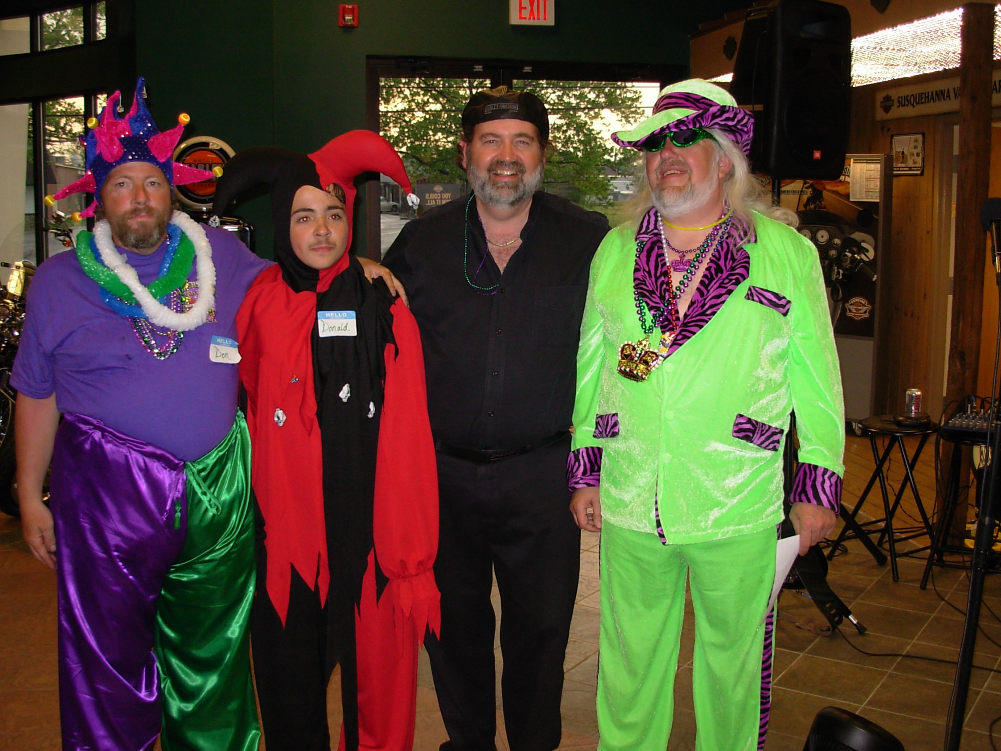 Mardi Gras Celebration at Susquehanna Valley Harley Davidson....
