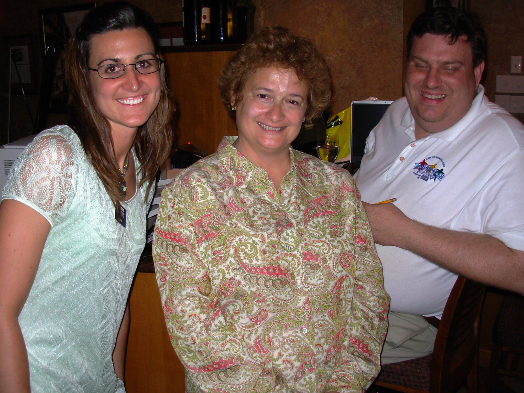 Arthritis Foundation staff members at Bricco Fund Raiser
