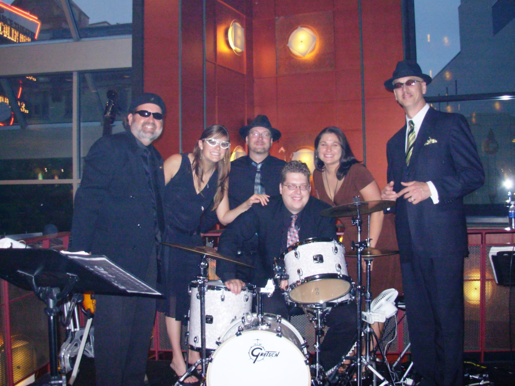 Lizzy & Candy join the band at teh Whitaker Center

