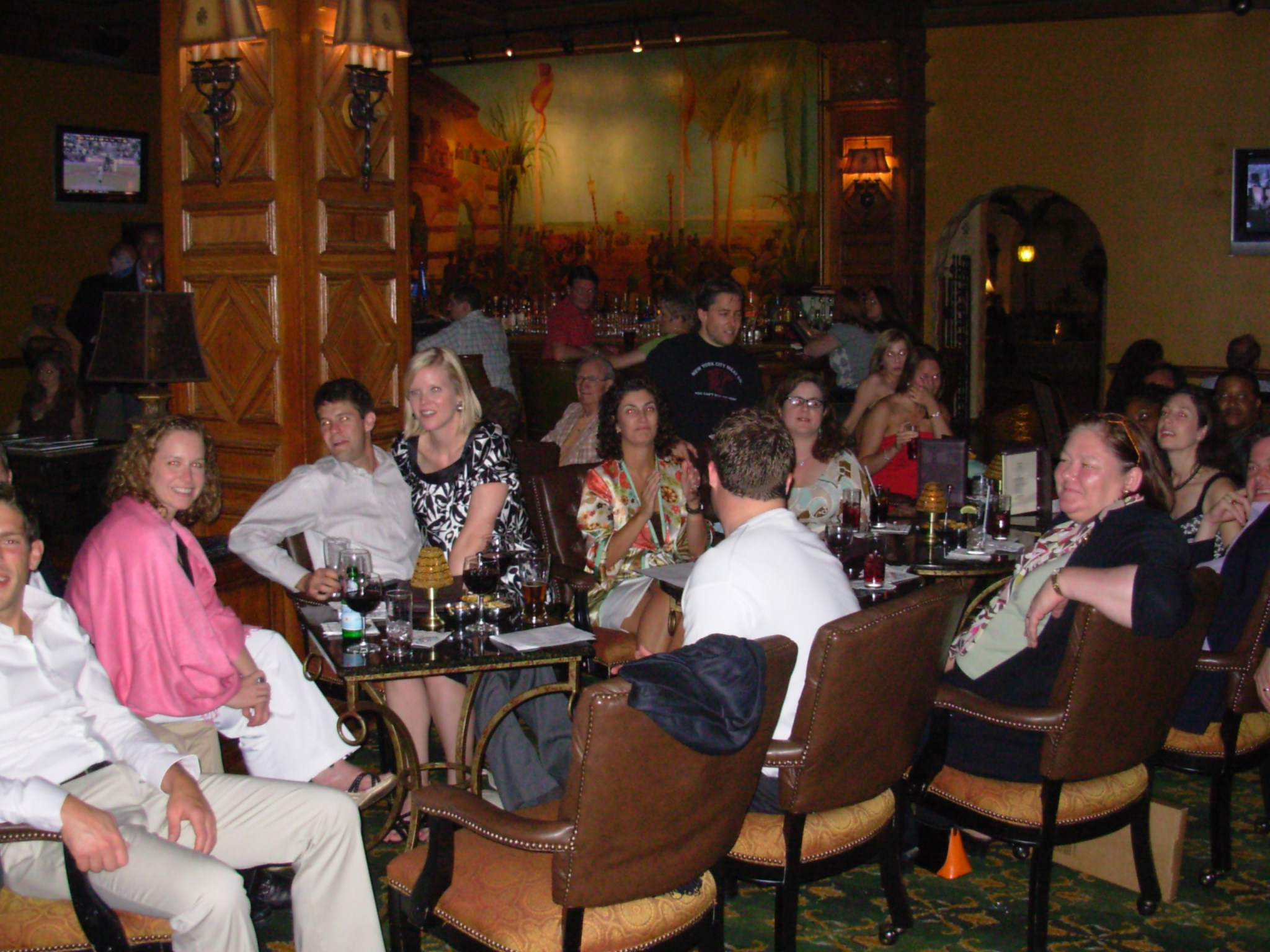 The Iberian Lounge packs em in when Jazz Me is playing
