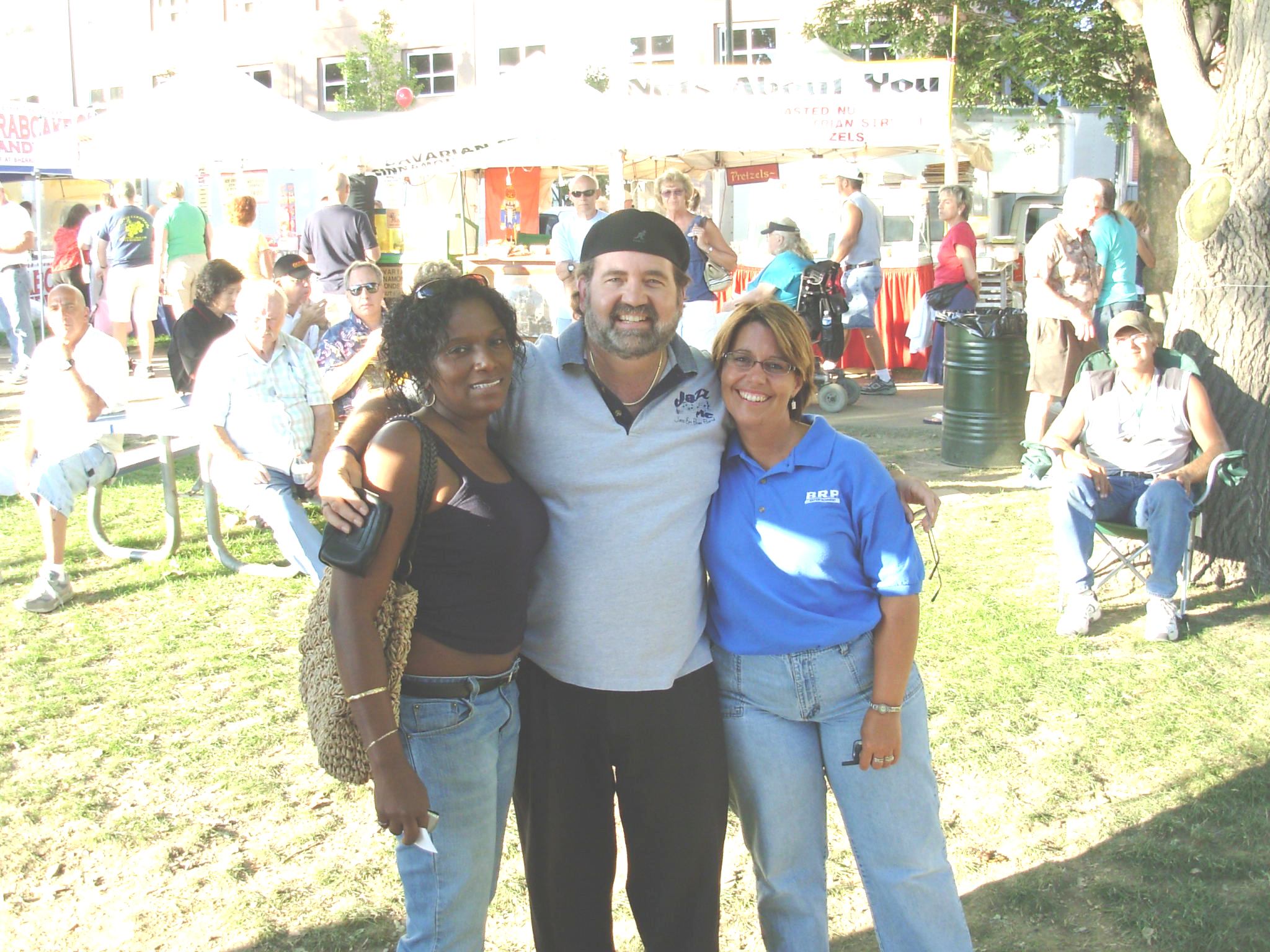 Tonya Drayden, Kirk and Lisa Stokes at Kipona 2007
