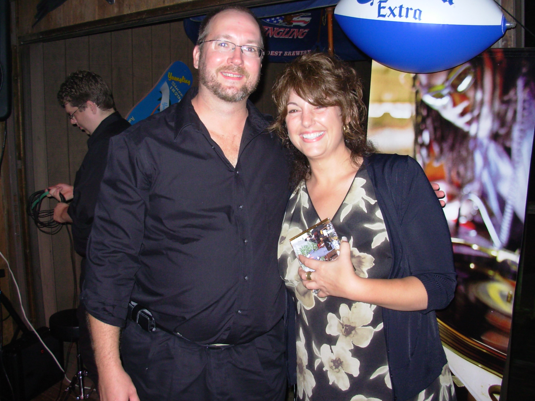 Dougie and well wisher Michelle at the Carsonville...
