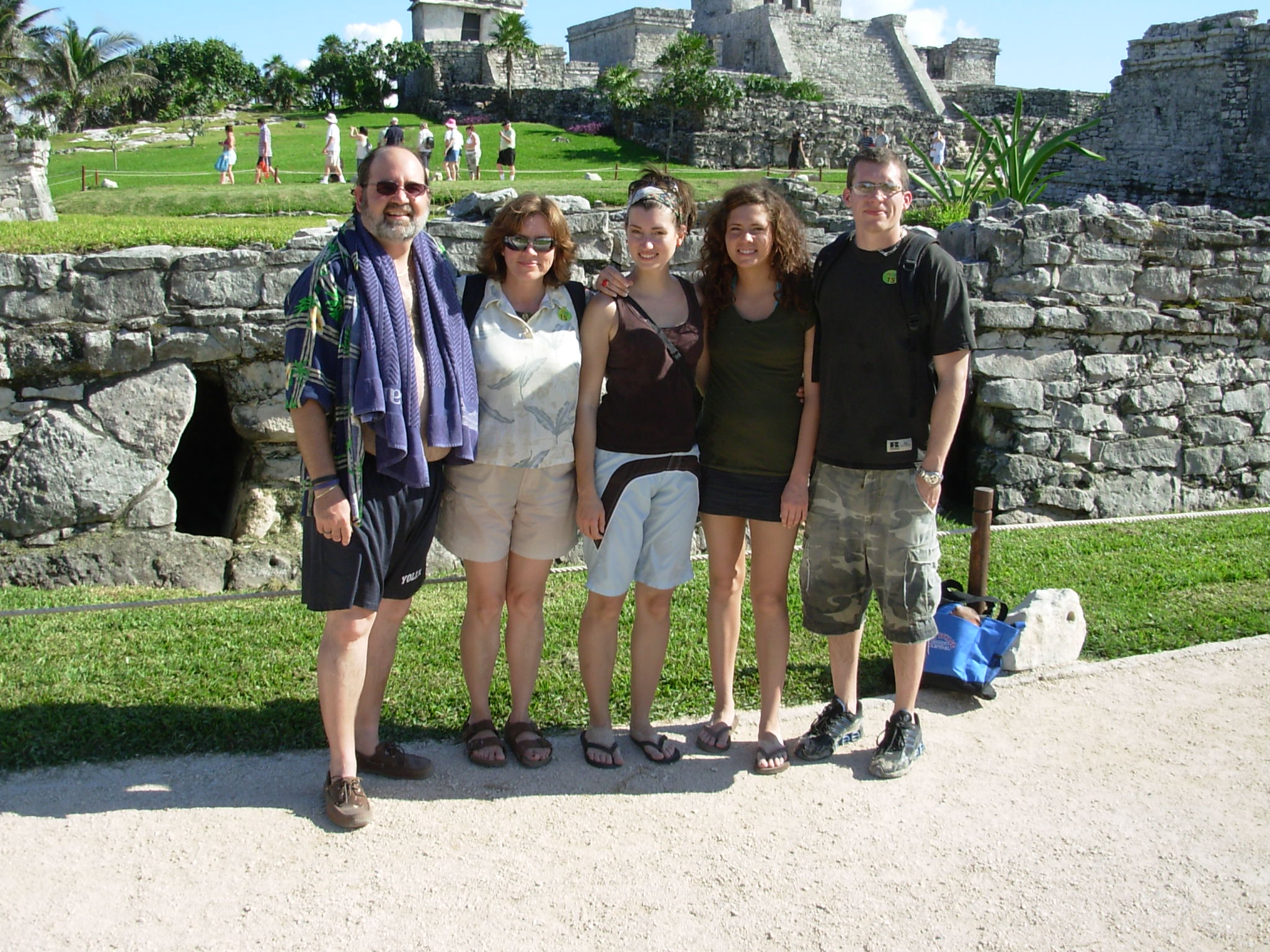 The Mayan Ruins in Cozemel Mexico
